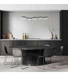 LED pendant lamps - Milagro OLYMPIA BLACK 50W LED pendant lamp ML1175 - product 4