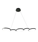 LED pendant lamps - Milagro OLYMPIA BLACK 50W LED pendant lamp ML1175 - product 6