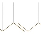 LED pendant lamps - Milagro VERTE 22W LED pendant lamp ML1179 - product 2