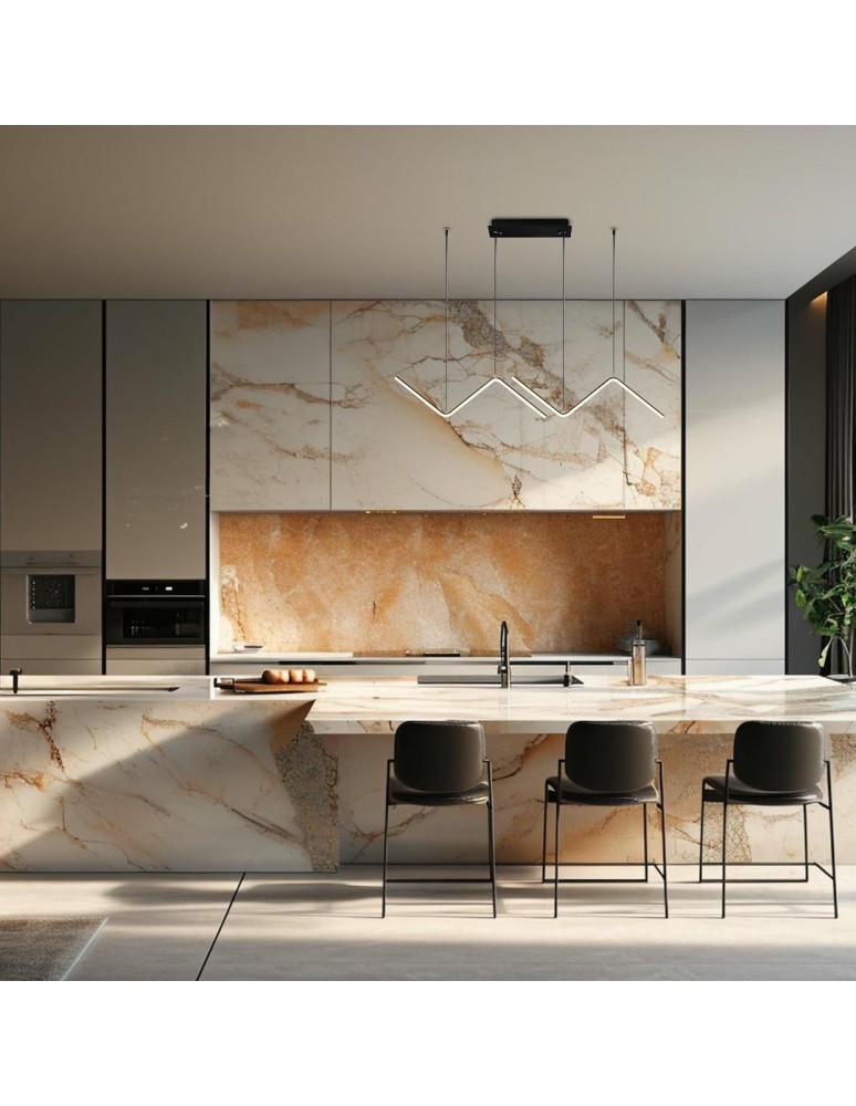 LED pendant lamps - Milagro VERTE 22W LED pendant lamp ML1179 - product kolory-swiatla.pl 3