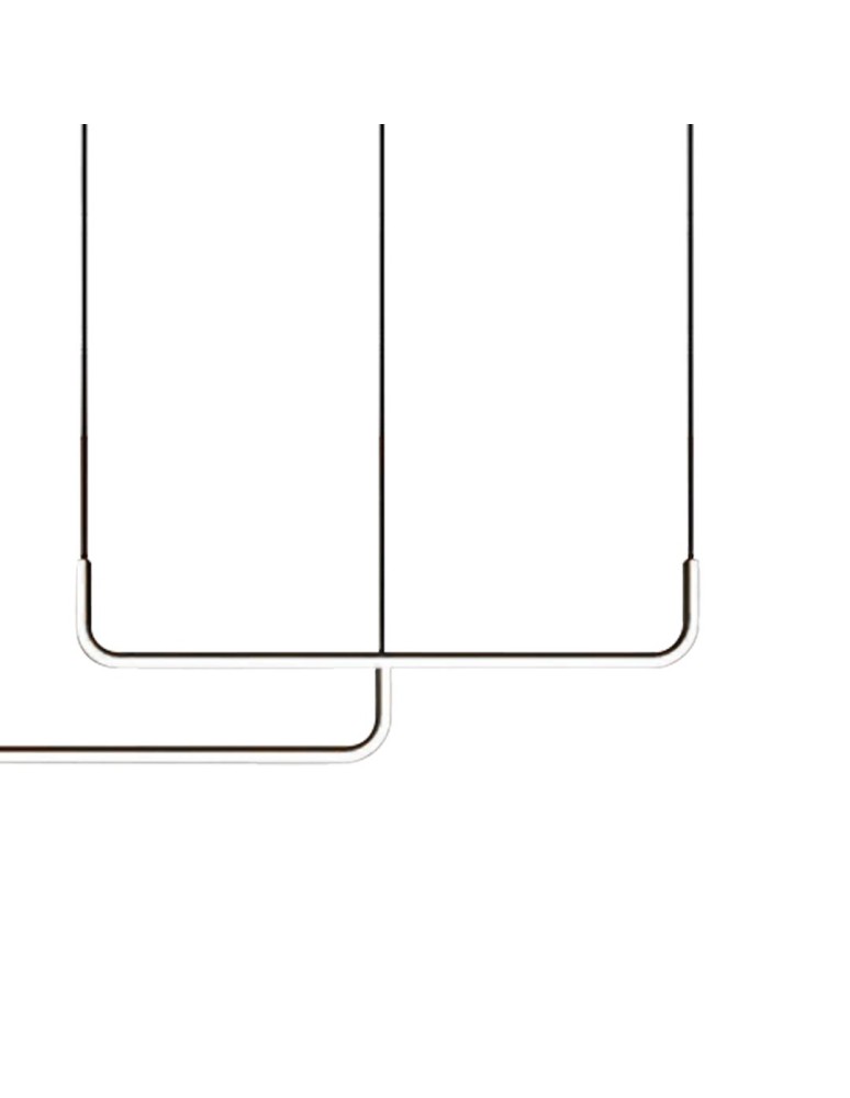 Pendant lamps over the island - Milagro HORIZON 22W LED pendant lamp ML1180 - product kolory-swiatla.pl 2