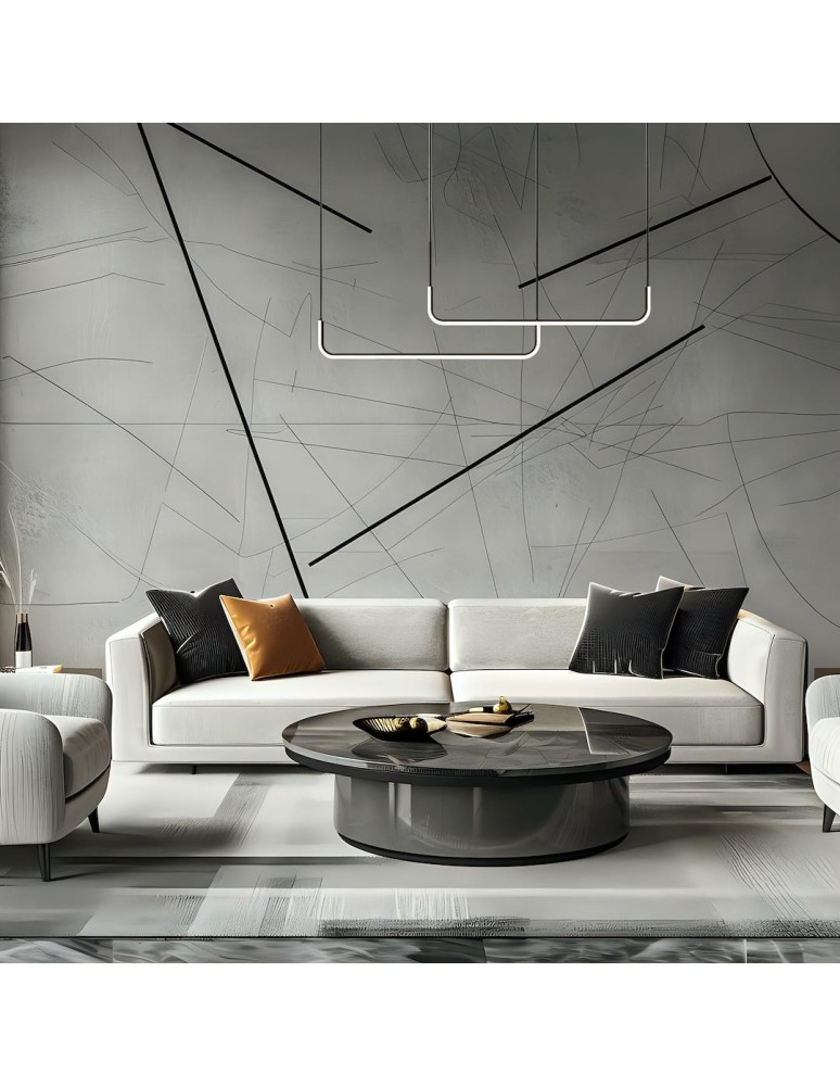 Pendant lamps over the island - Milagro HORIZON 22W LED pendant lamp ML1180 - product kolory-swiatla.pl 3