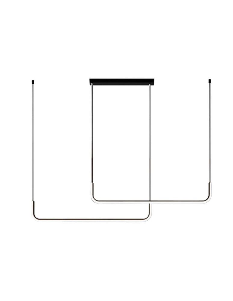 Pendant lamps over the island - Milagro HORIZON 22W LED pendant lamp ML1180 - product kolory-swiatla.pl 6