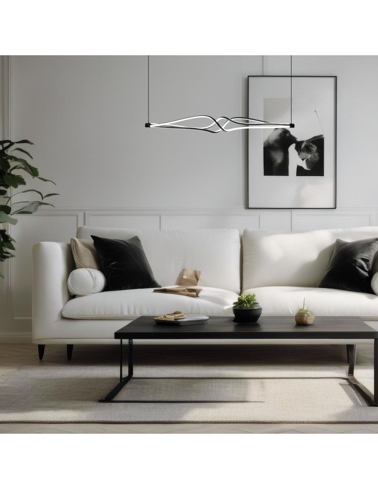 LED pendant lamps - Milagro TWISTER 56W LED pendant lamp ML1189 - product kolory-swiatla.pl 4