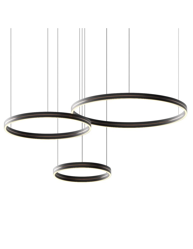 Pendant lamps circles - Milagro GRAVITY 108W LED pendant lamp ML1185 - product kolory-swiatla.pl 2