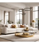 Pendant lamps circles - Milagro GRAVITY 108W LED pendant lamp ML1185 - product 3