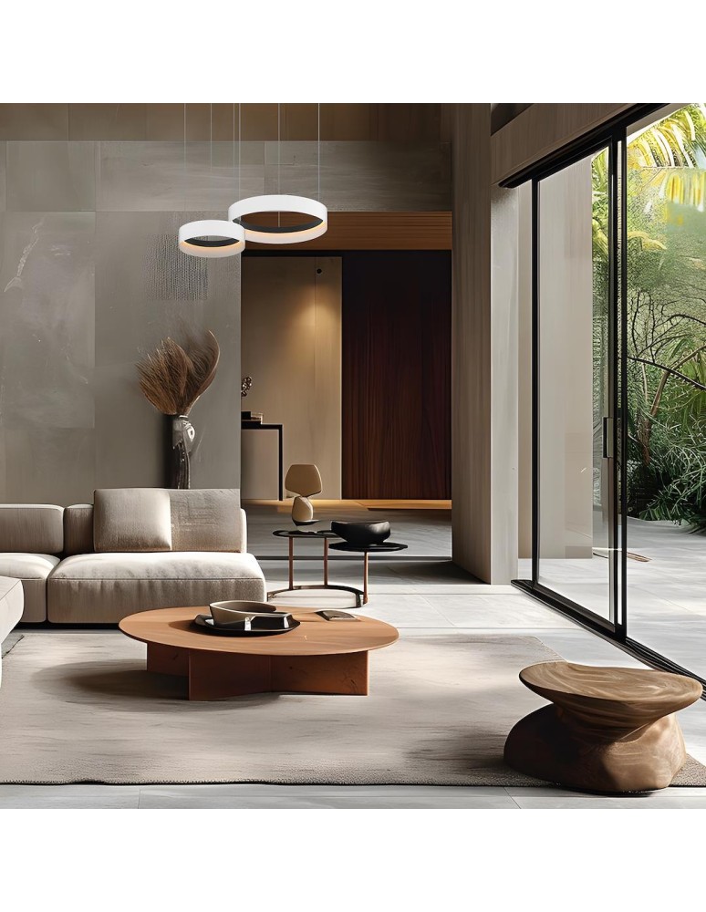 Pendant lamps circles - Milagro ORBITA 72W LED pendant lamp ML1187 - product kolory-swiatla.pl 4