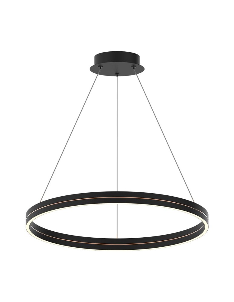 Pendant lamps circles - Milagro GRAVITY 36W LED pendant lamp ML1183 - product kolory-swiatla.pl 1