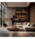 Pendant lamps circles - Milagro GRAVITY 36W LED pendant lamp ML1183 - product 4