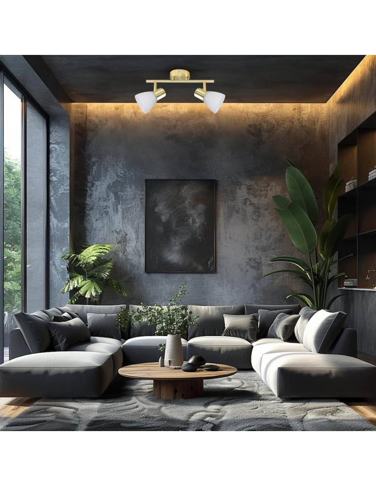 Spotlight ceiling lamps - Milagro JOTA 2xE14 ceiling lamp ML1061 - product kolory-swiatla.pl 4