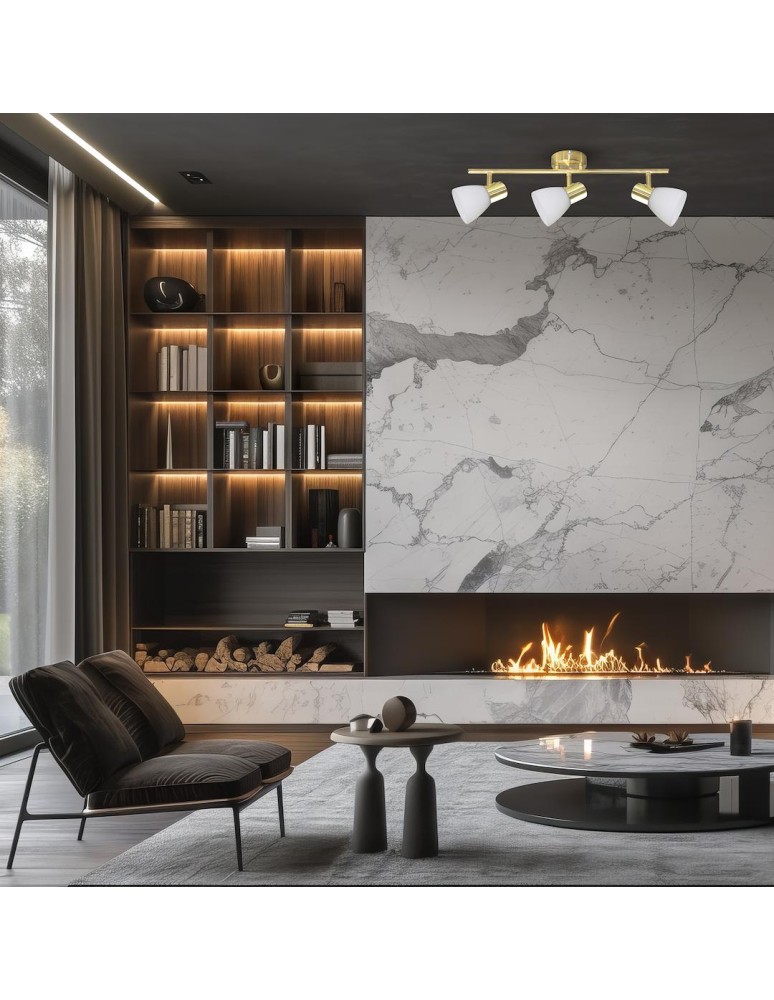 Spotlight ceiling lamps - Milagro JOTA 3xE14 ceiling lamp ML1062 - product kolory-swiatla.pl 4