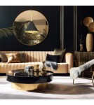 Single pendant lamps - Milagro PERU BLACK 1xE27 pendant lamp MLP0977 - product 4