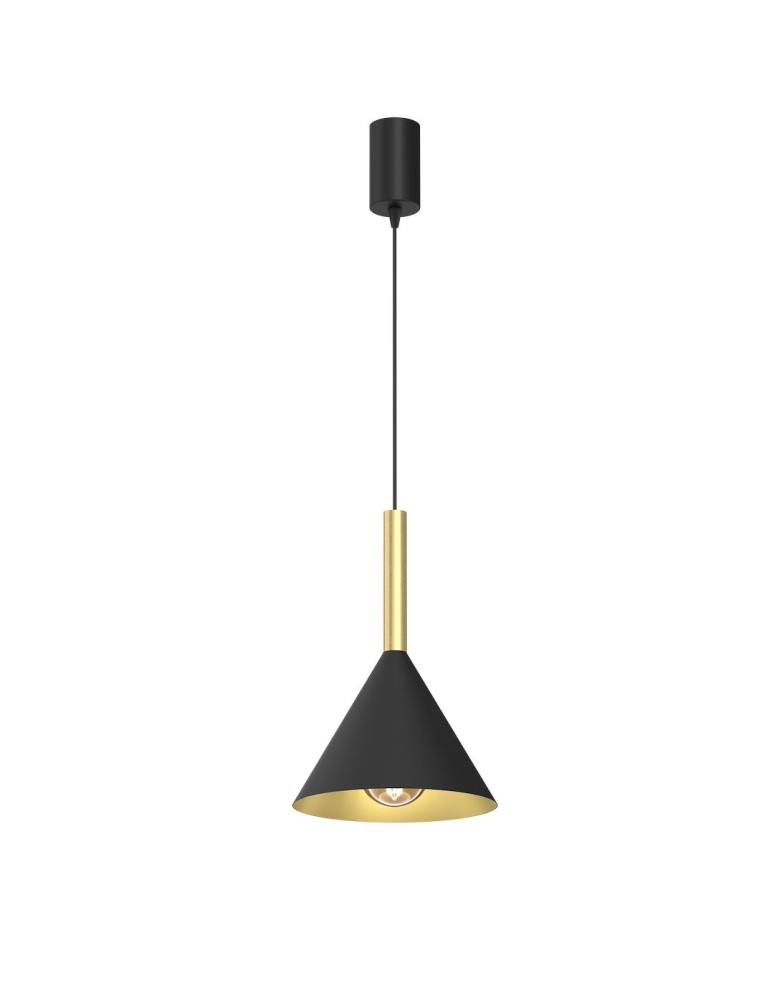 Single pendant lamps - Milagro PERU BLACK 1xE27 pendant lamp MLP0977 - product kolory-swiatla.pl 6