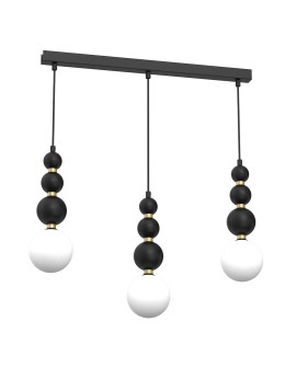 Milagro Lampa wisząca BOULE Black 3xG9 MLP0976