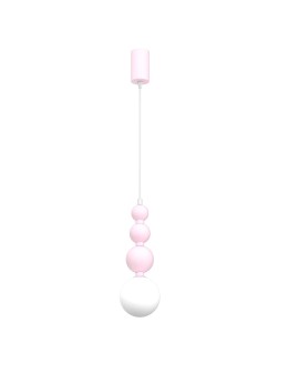 Milagro Lampa wisząca BOULE Pink 1xG9 MLP1026