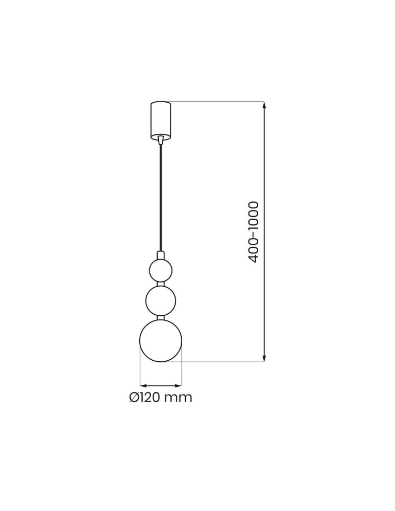 Single pendant lamps - Milagro BOULE Pink 1xG9 pendant lamp MLP1026 - product kolory-swiatla.pl 5