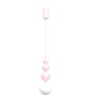 Single pendant lamps - Milagro BOULE Pink 1xG9 pendant lamp MLP1026 - product 6