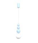 Single pendant lamps - Milagro BOULE Blue 1xG9 pendant lamp MLP1027 - product 1