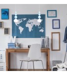 Single pendant lamps - Milagro BOULE Blue 1xG9 pendant lamp MLP1027 - product 4