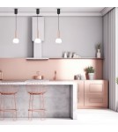 Single pendant lamps - Milagro PLAY COPPER 1xG9 pendant lamp MLP0972 - product 3