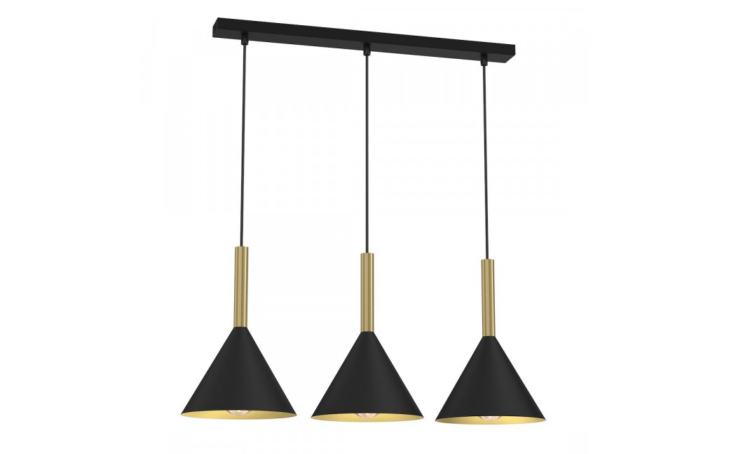 Milagro Lampa wisząca PERU BLACK 3xE27 MLP0978