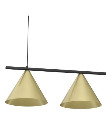 Milagro Lampa wisząca CAPITAL Czarny-ZŁOTY 3XGX53 MLP0937 - produkt 2