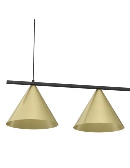 Milagro CAPITAL pendant lamp Black-GOLD 3XGX53 MLP0937 - product 2
