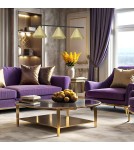 Triple pendant lamps - Milagro CAPITAL pendant lamp Black-GOLD 3XGX53 MLP0937 - product 4