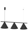 Milagro Lampa wisząca CAPITAL Czarny 3XGX53 MLP0938