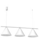 Triple pendant lamps - Milagro CAPITAL pendant lamp WHITE 3XGX52 MLP0939 - product 1