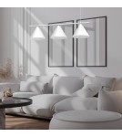 Triple pendant lamps - Milagro CAPITAL pendant lamp WHITE 3XGX52 MLP0939 - product 3