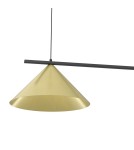 Double pendant lamps - Milagro CAPITAL black and gold pendant lamp 2XGX53 MLP0941 - product 2