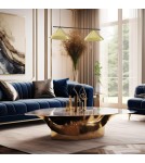 Double pendant lamps - Milagro CAPITAL black and gold pendant lamp 2XGX53 MLP0941 - product 4