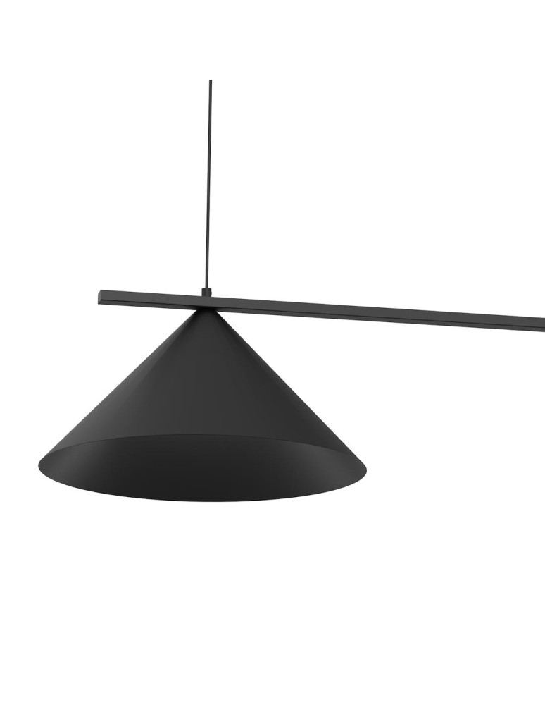 Double pendant lamps - Milagro CAPITAL Pendant Lamp Black 2XGX53 MLP0942 - product kolory-swiatla.pl 2