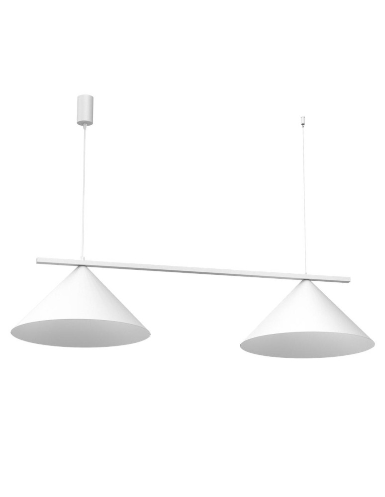 Double pendant lamps - Milagro Pendant lamp CAPITAL WHITE 2XGX53 MLP0943 - product kolory-swiatla.pl 6