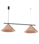 Double pendant lamps - Milagro CAPITAL Pendant Lamp Black-Copper 2XGX53 MLP0944 - product 1