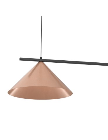 Milagro Lampa wisząca CAPITAL  Czarny-MIEDZIANY 2XGX53 MLP0944 - produkt 2