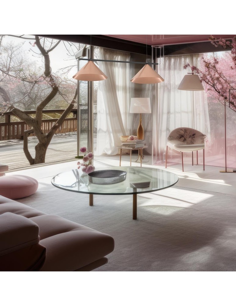 Double pendant lamps - Milagro CAPITAL Pendant Lamp Black-Copper 2XGX53 MLP0944 - product kolory-swiatla.pl 3