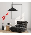 Single pendant lamps - Milagro CAPITAL Pendant Lamp Black 1XGX53 MLP0946 - product 4