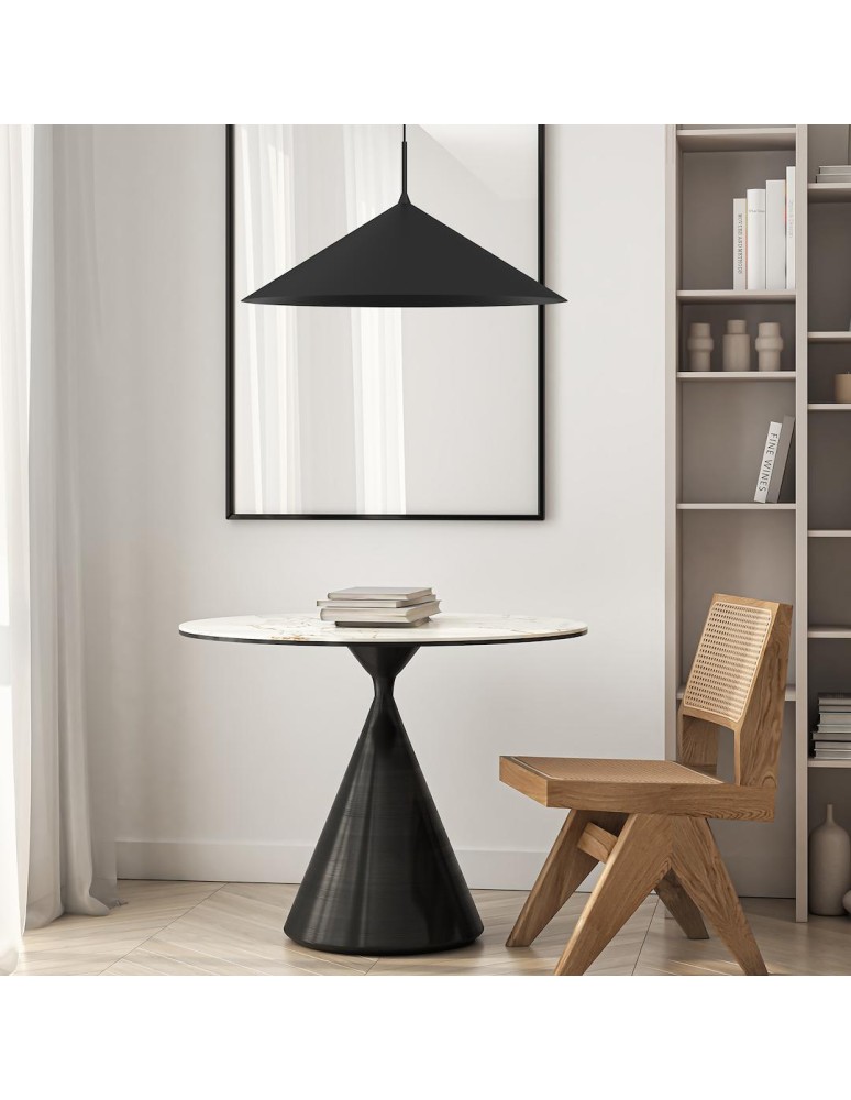 Single pendant lamps - Milagro CAPITAL Pendant Lamp Black 1XGX53 MLP0946 - product kolory-swiatla.pl 1