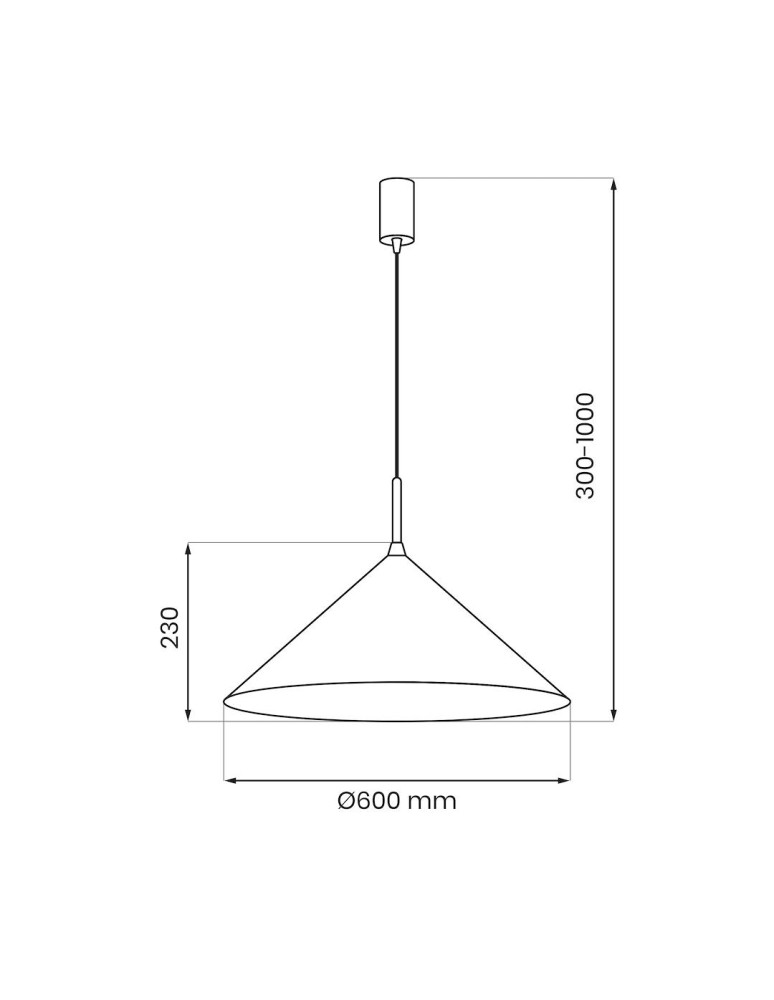 Single pendant lamps - Milagro CAPITAL Pendant Lamp Black 1XGX53 MLP0946 - product kolory-swiatla.pl 5
