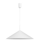Single pendant lamps - Milagro CAPITAL pendant lamp WHITE 1XGX53 MLP0947 - product 1