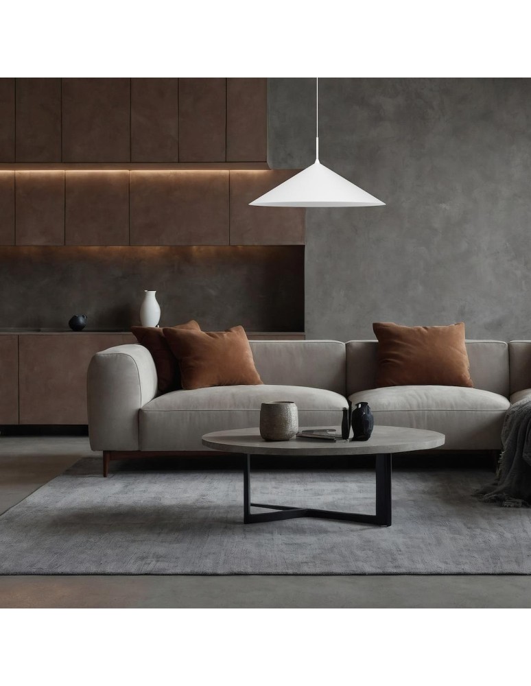 Single pendant lamps - Milagro CAPITAL pendant lamp WHITE 1XGX53 MLP0947 - product kolory-swiatla.pl 4