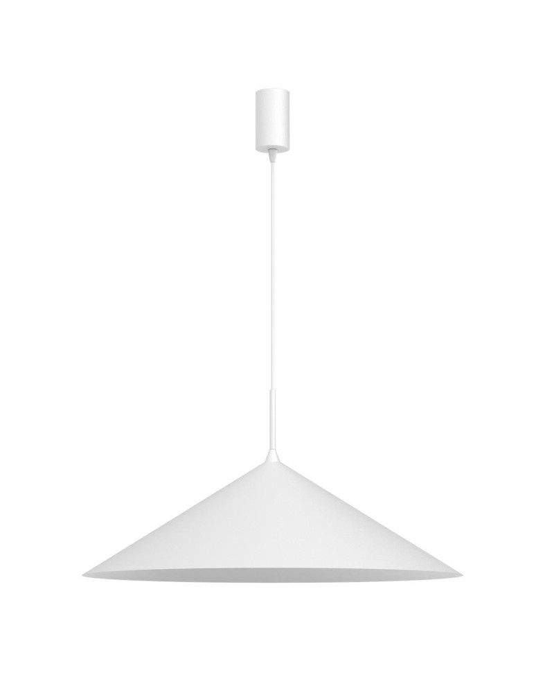 Single pendant lamps - Milagro CAPITAL pendant lamp WHITE 1XGX53 MLP0947 - product kolory-swiatla.pl 6