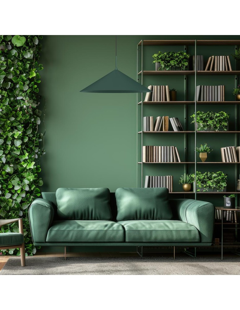 Single pendant lamps - Milagro CAPITAL GREEN pendant lamp 1XGX53 MLP0949 - product kolory-swiatla.pl 3