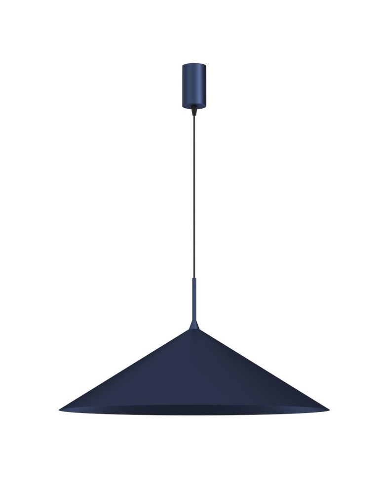 Single pendant lamps - Milagro CAPITAL pendant lamp BLUE 1XGX53 MLP0950 - product kolory-swiatla.pl 6