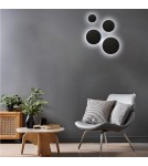 LED wall lamps - Milagro Disk wall lamp 12W 3CCT IP65 Black ML1286 - product 7