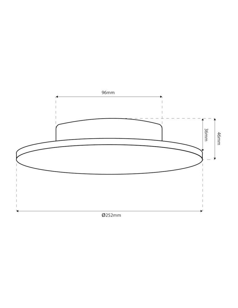 LED wall lamps - Milagro Wall lamp Disk 18W 3CCT IP65 Black ML1288 - product kolory-swiatla.pl 9