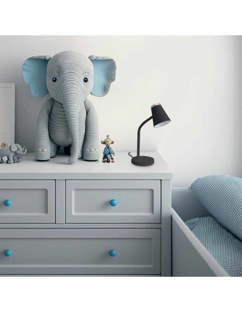 Desk lamps - Milagro Chico 4.5W 4000K Desk Lamp Black ML1443 - product kolory-swiatla.pl 4