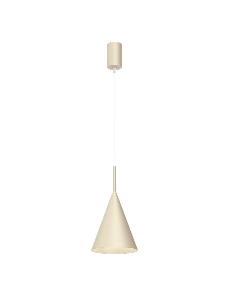 Single pendant lamps - Milagro CAPITAL CREAMY pendant lamp Ø17cm 1xGX53 MLP1559 - product kolory-swiatla.pl 1